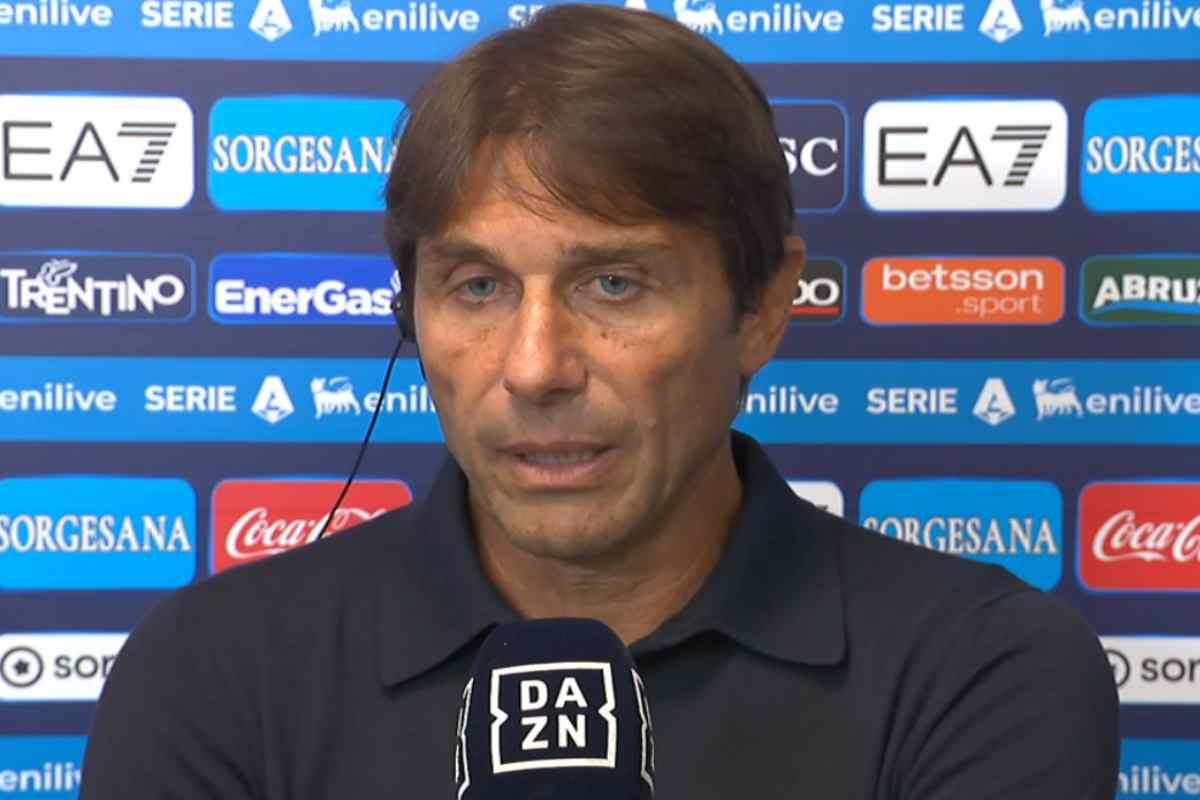 Antonio Conte dopo Napoli Atalanta