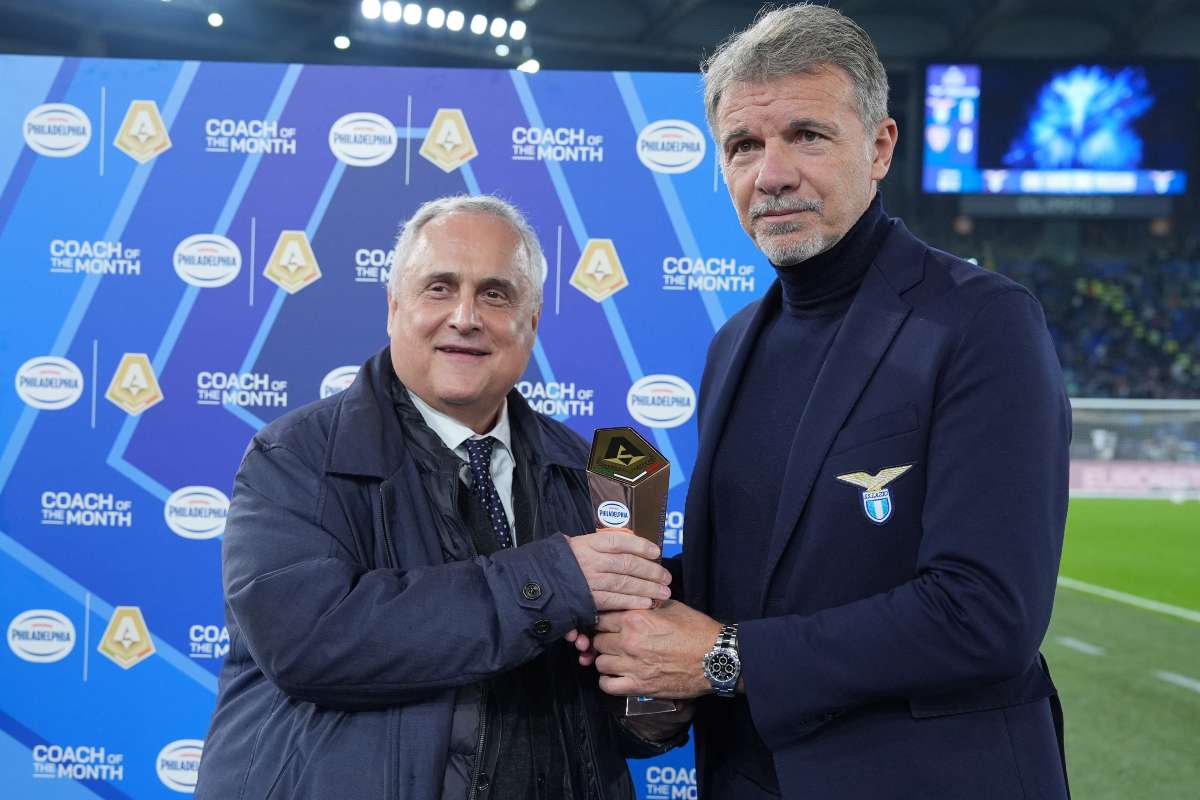 Claudio Lotito, presidente della Lazio