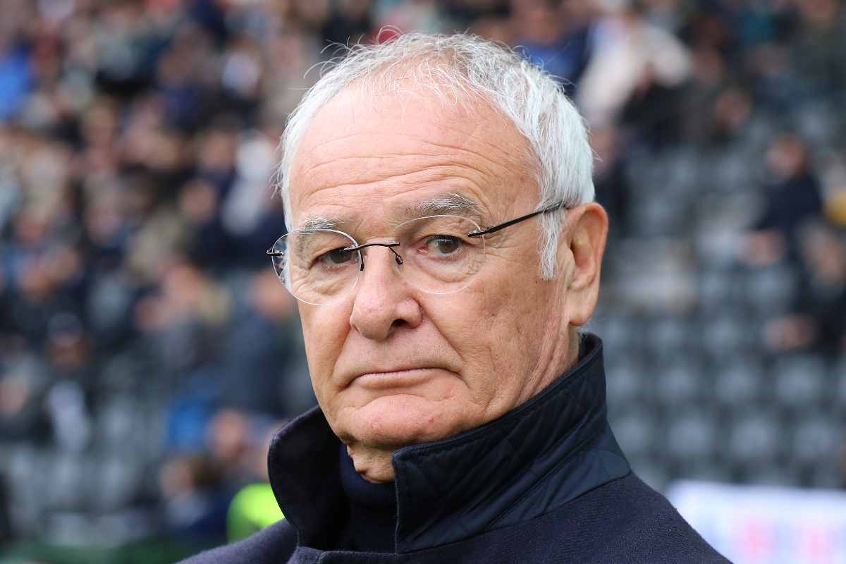 L'allenatore Claudio Ranieri