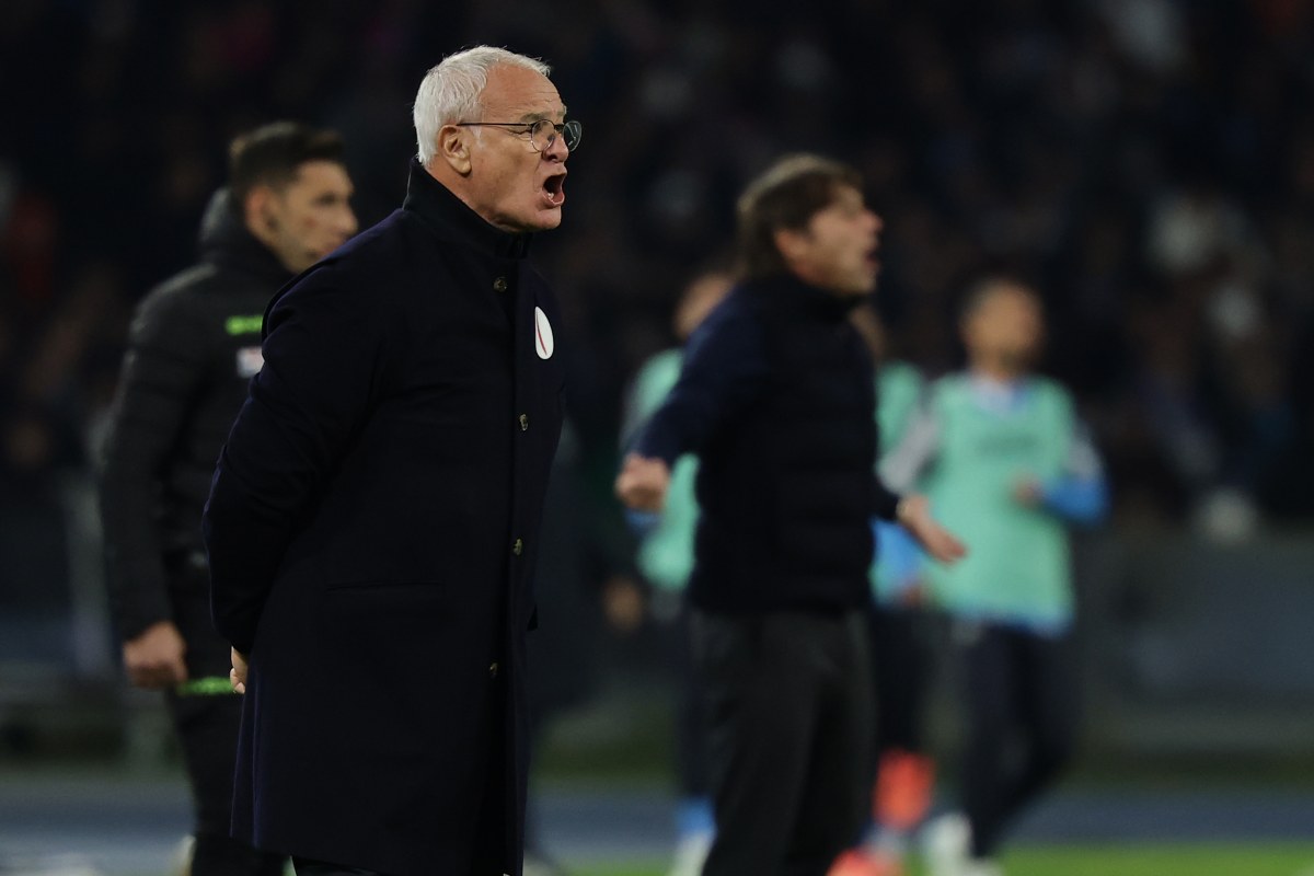 Roma, Ranieri non fa drammi: “Situazione delicata, volevo sorprendere il Napoli”