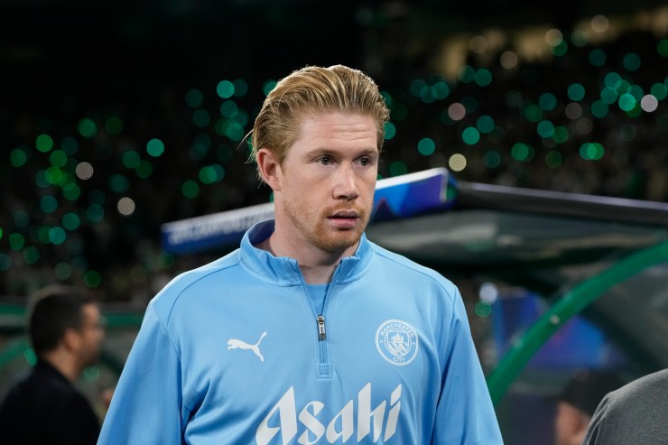 Kevin De Bruyne in tuta City 