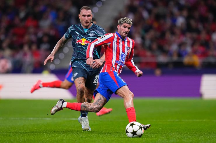 De Paul in azione con l'Atletico Madrid