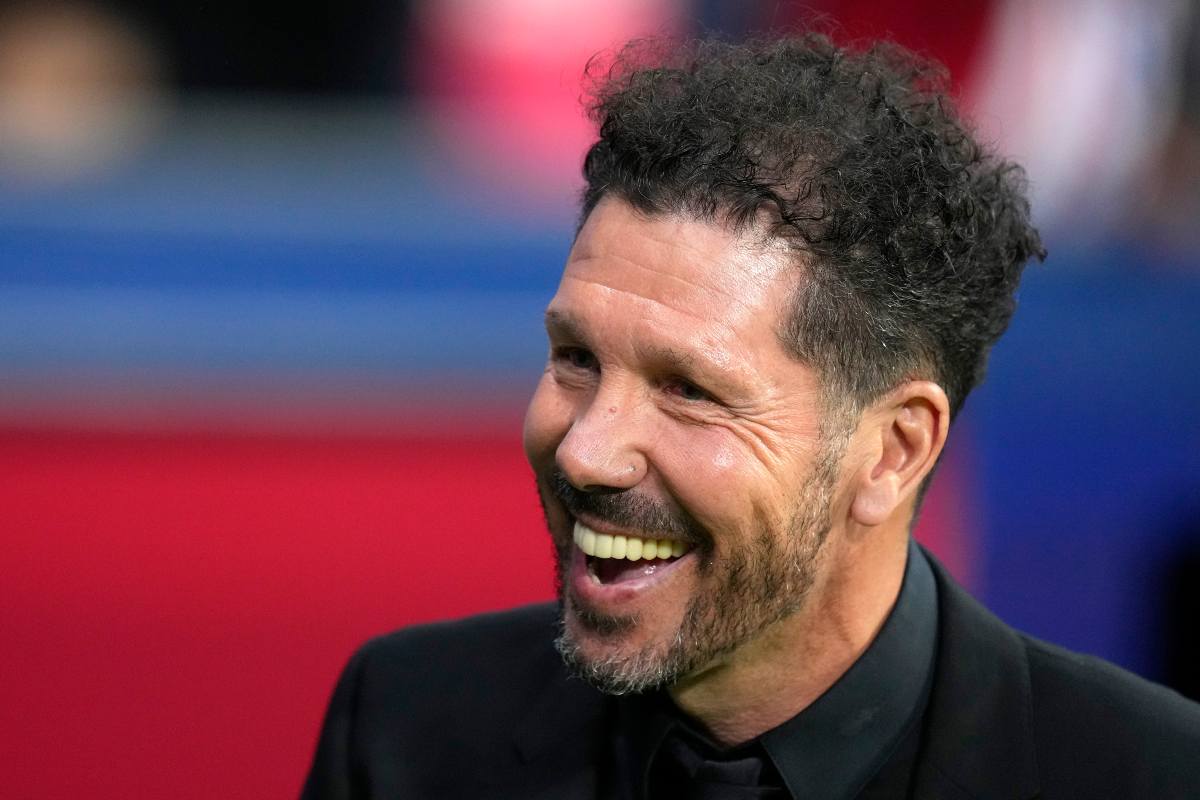 Diego Pablo Simeone, allenatore dell'Atletico Madrid