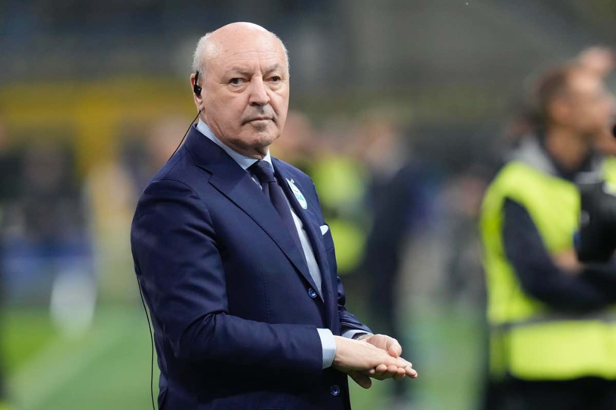 Marotta intervistato a bordocampo