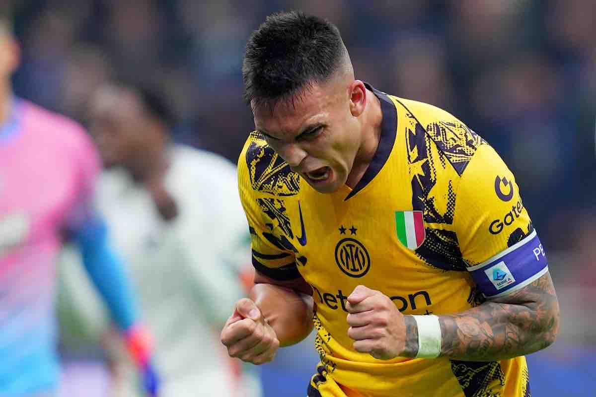 Inter-Venezia: rabbia Lautaro Martinez