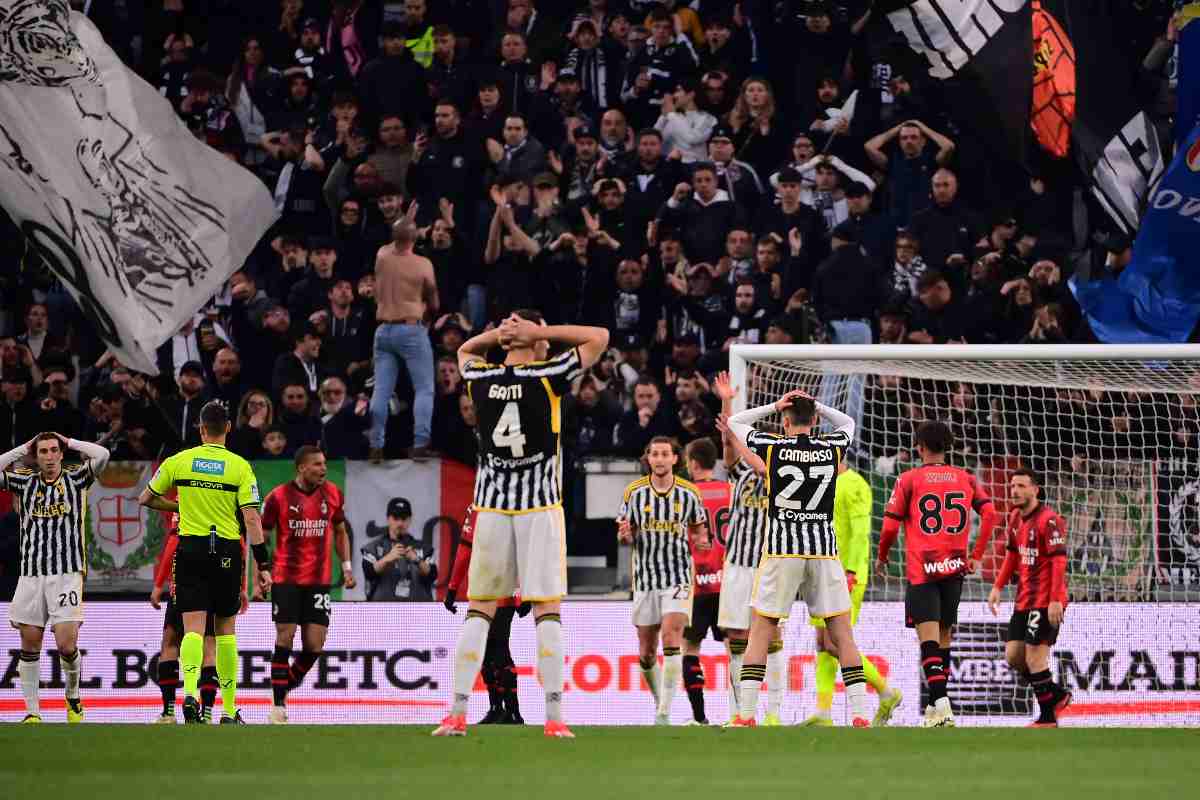 Milan Juve, scatta l’allarme per un altro big