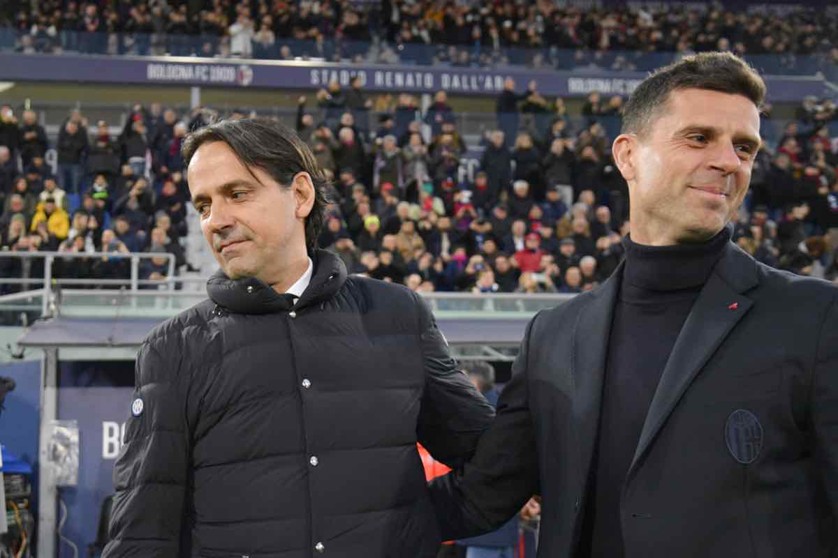 Inzaghi e Motta si salutano