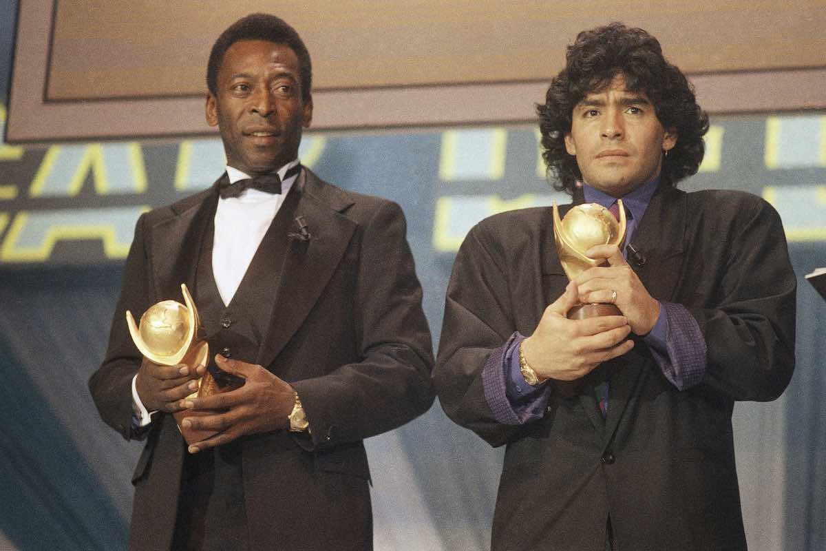 Pele e Maradona