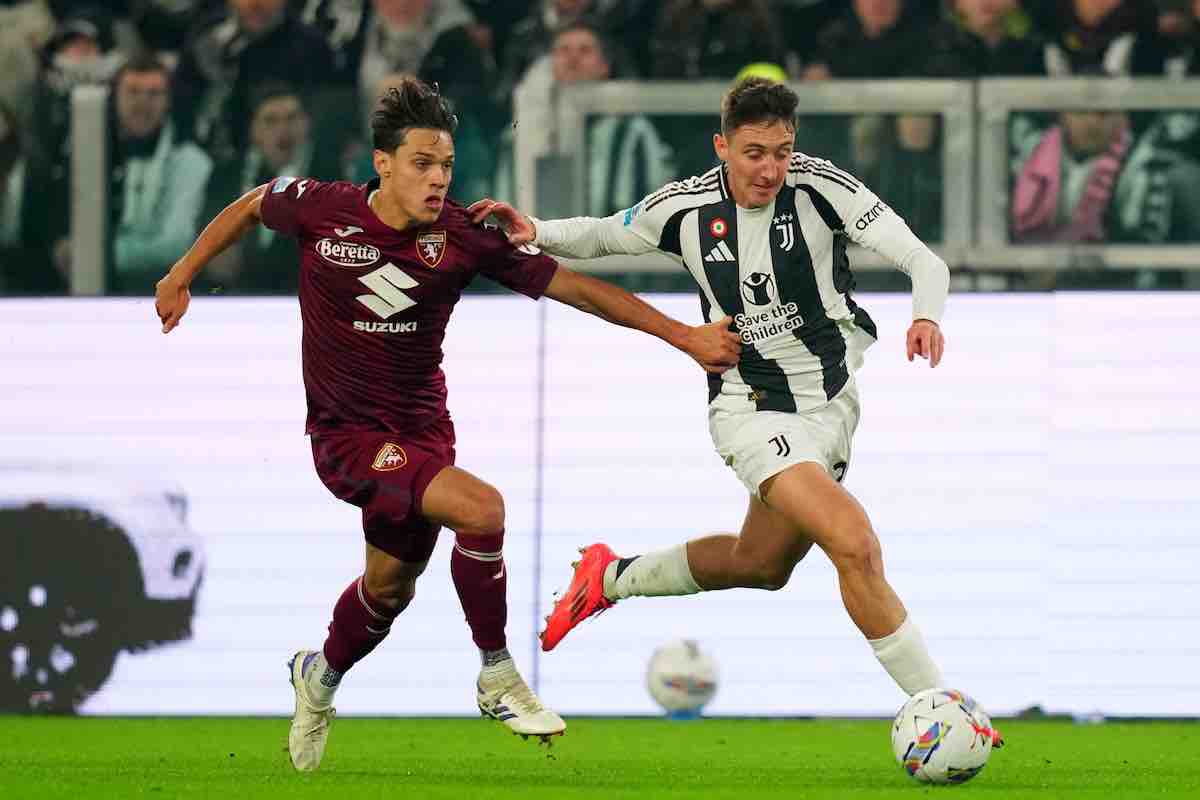 Juventus-Torino: infortunio Ricci