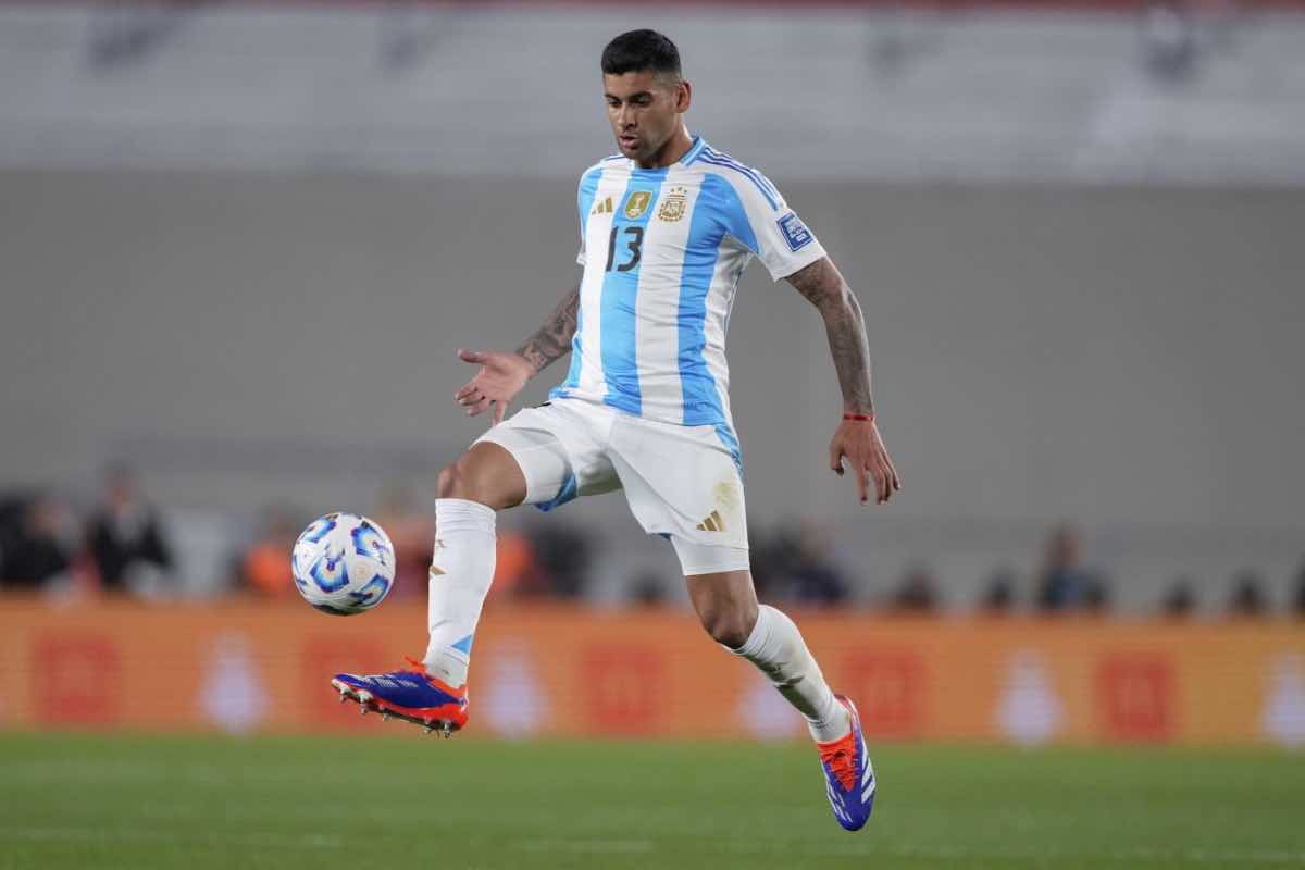 Romero in campo con l'Argentina