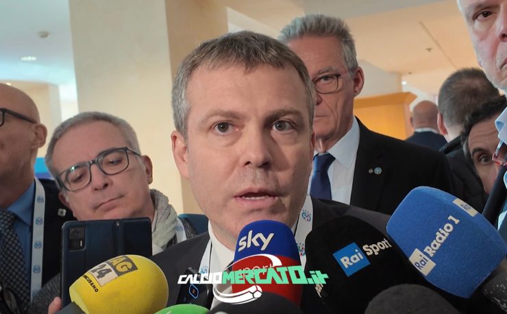 Il presidente della Lega Serie A Lorenzo Casini