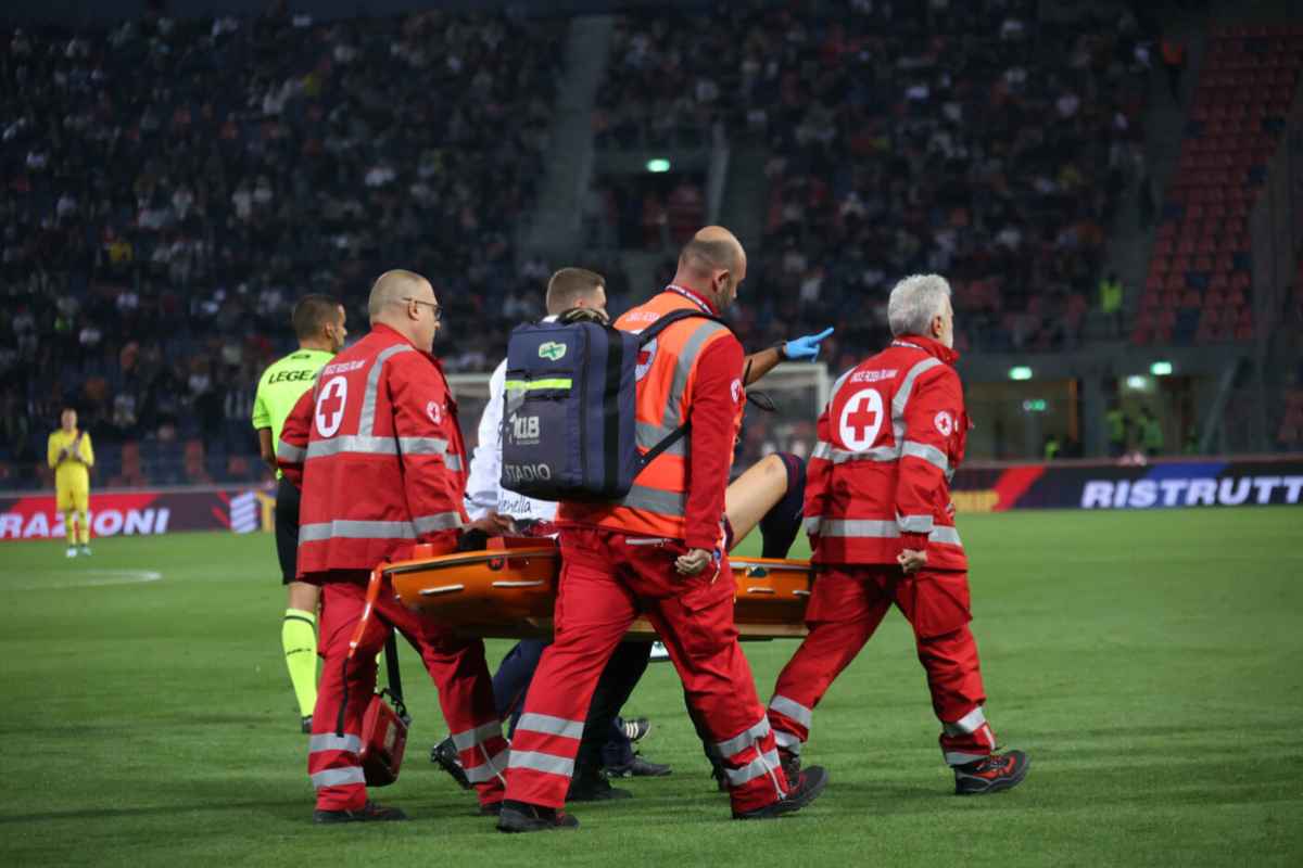 Barella in campo