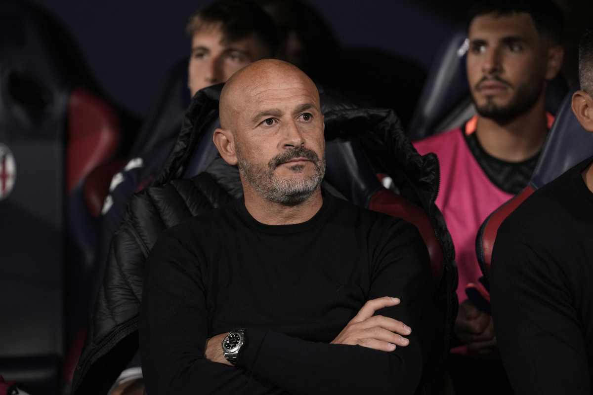 Vincenzo Italiano, allenatore del Bologna che affronta il Monaco in Champions