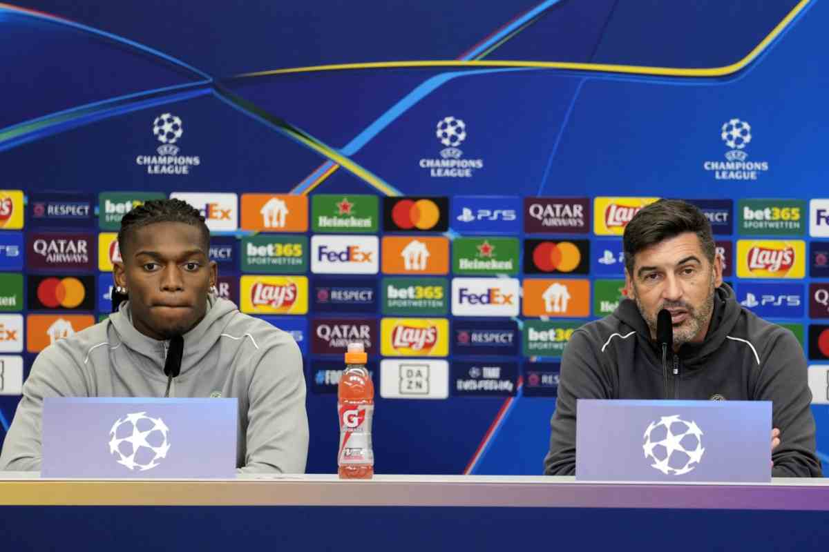 Leao e Fonseca in conferenza