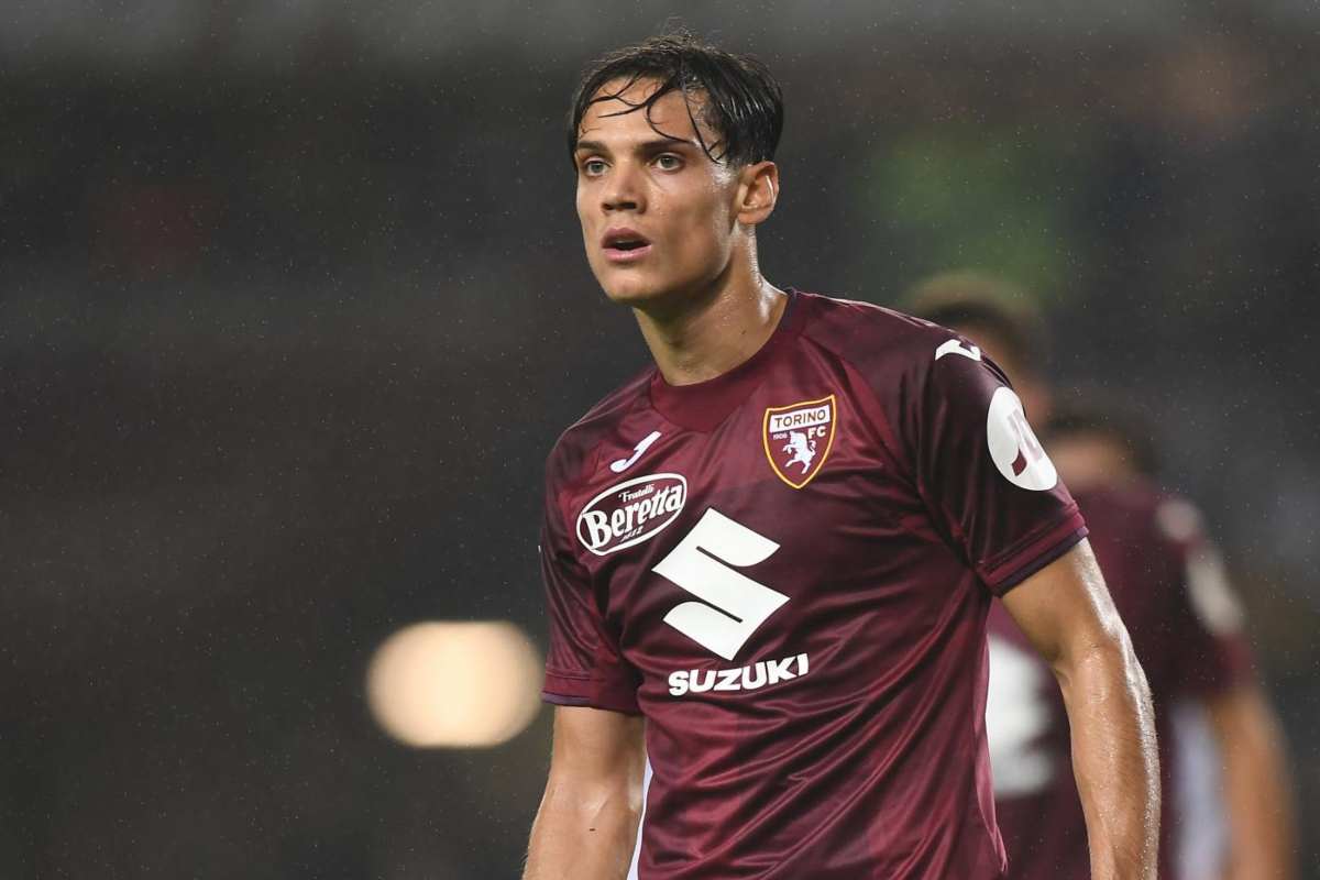 Ricci con la maglia del Torino