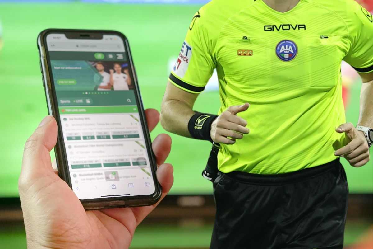 Arbitro squalificato 2 anni: scandalo scommesse, sentenza UFFICIALE