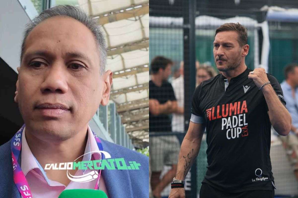 Il presidente del Como ‘chiama’ Totti: “Ci farebbe piacere se…”. Poi esalta Belotti