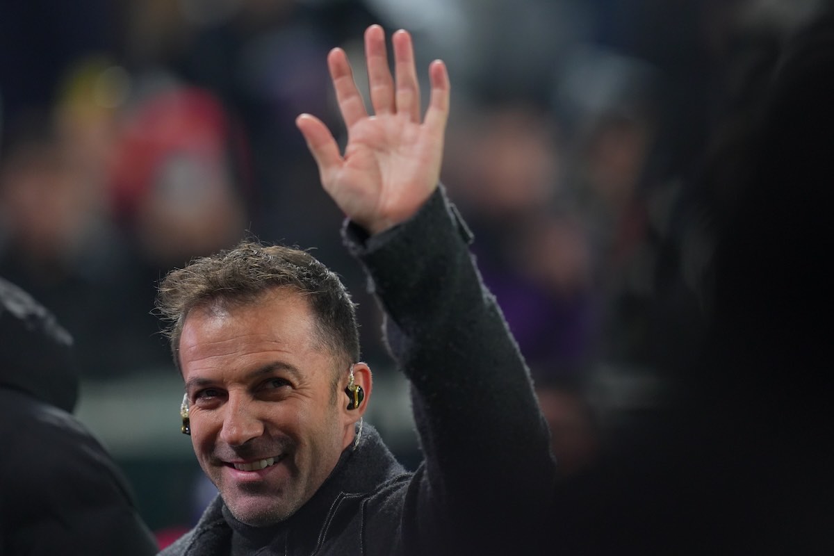 Del Piero fa sognare i tifosi della Juve: “Storia incredibile. Thiago Motta tanta roba”