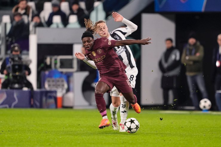 Koopmeiners nel corso di Juve-City