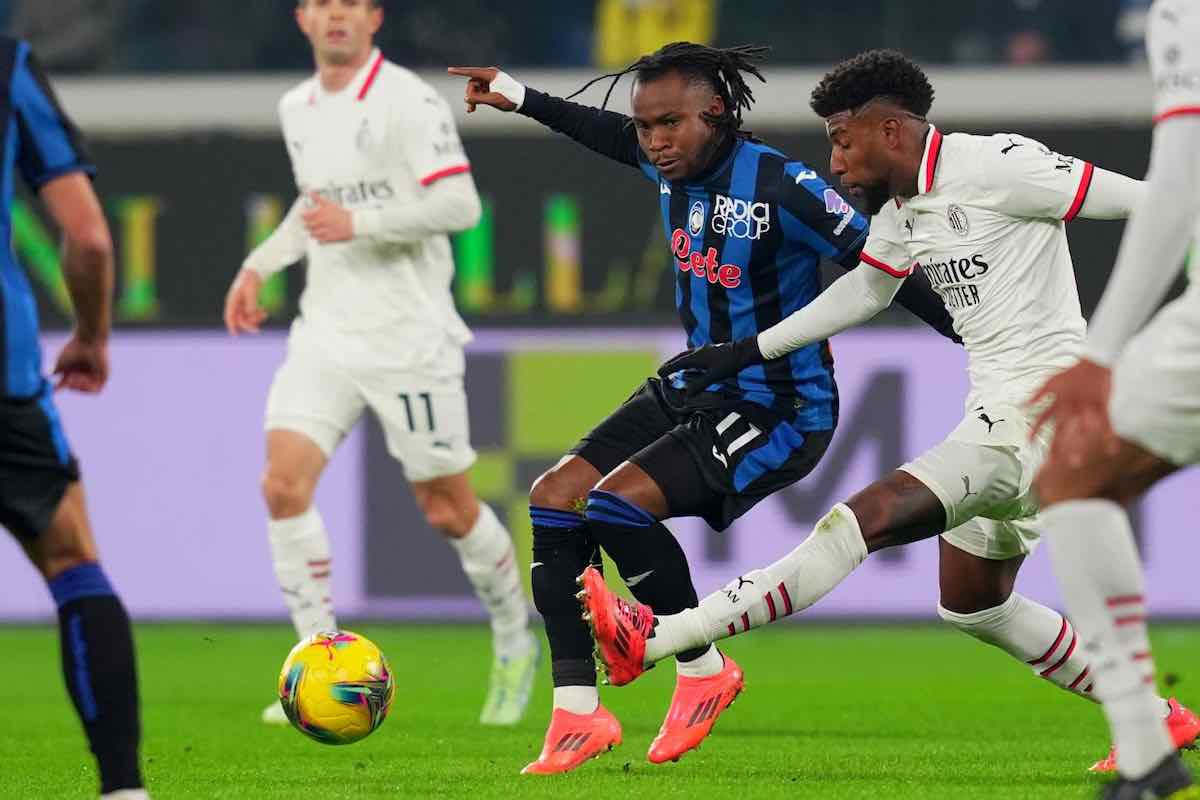 PAGELLE E TABELLINO ATALANTA MILAN 2 1: Lookman decisivo, Theo Hernandez è sparito