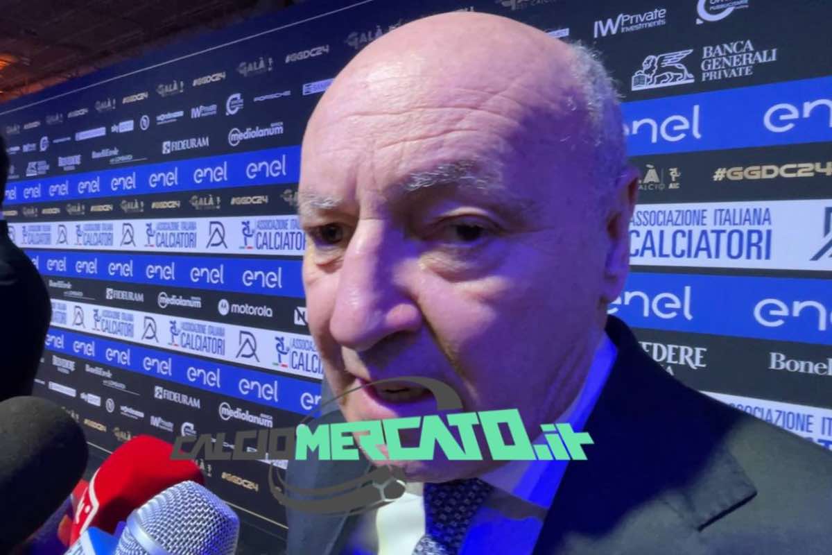 Marotta intervistato al Gran Galà del Calcio