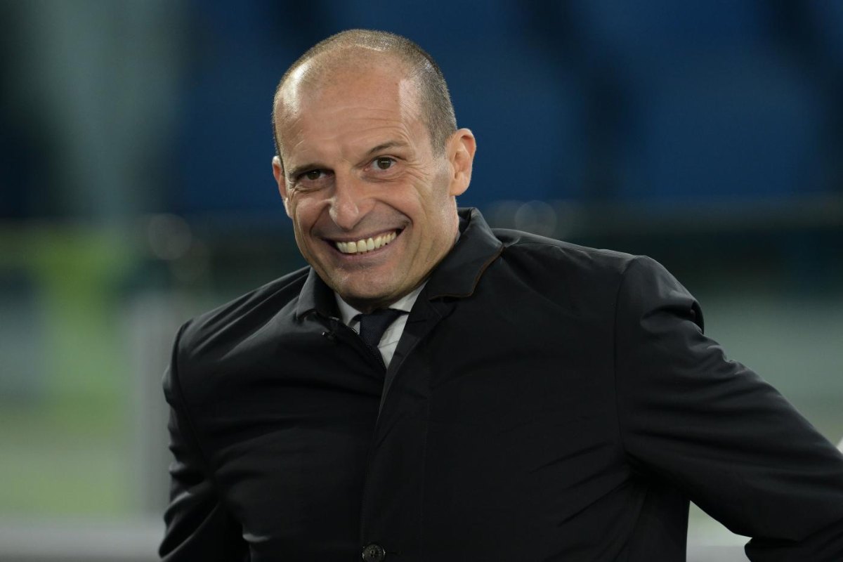 Massimiliano Allegri sorride