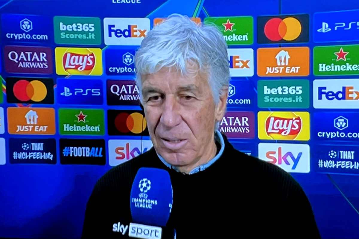 Atalanta, l’orgoglio di Gasperini: “Contento di questa serata. Sconfitta che ci insegna tanto”