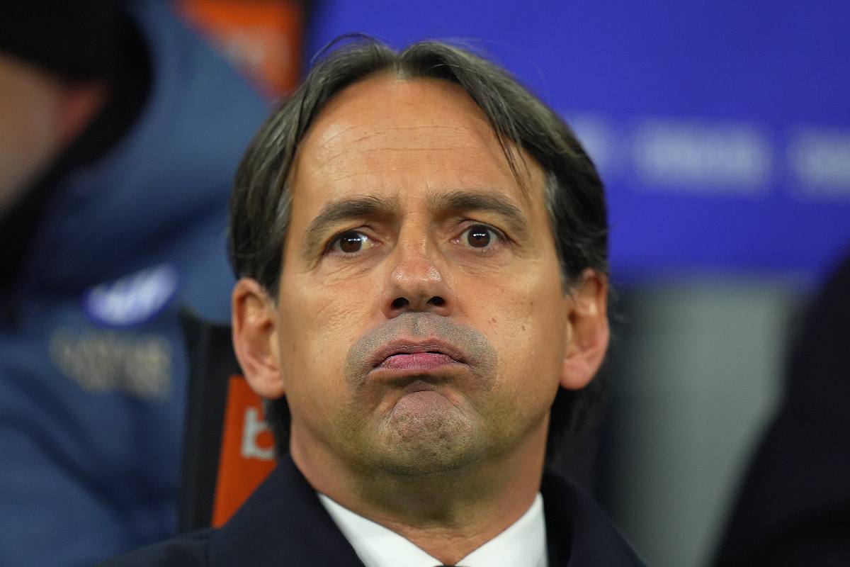 Simone Inzaghi sbuffa