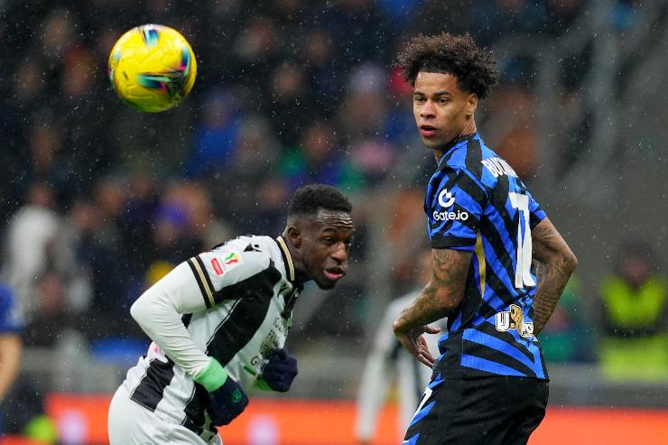 Buchanan in azione durate Inter-Udinese