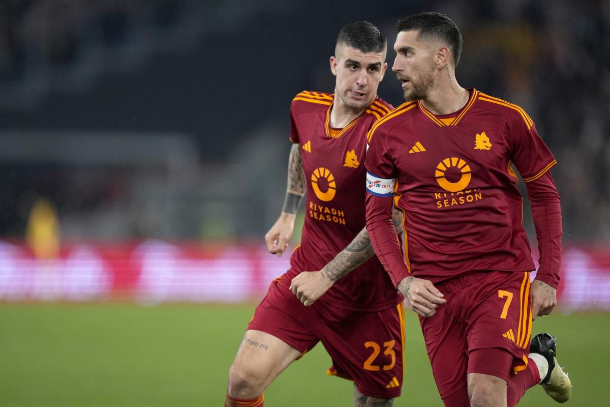 Gianluca Mancini e Lorenzo Pellegrini