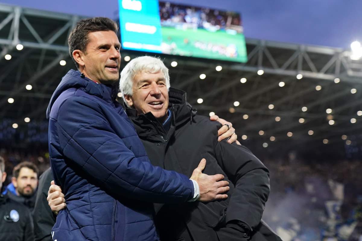 Thiago Motta e Gasperini si sfidano 