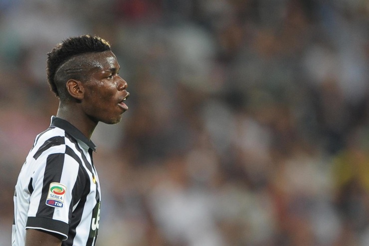 Paul Pogba con la maglia della Juventus 