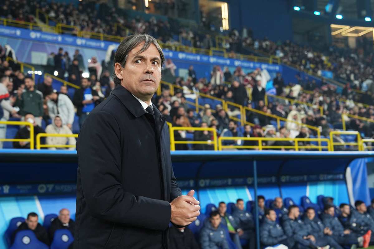 simone inzaghi con l'inter