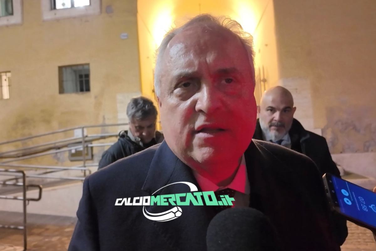 Lazio, altro Lotito show: “Fazzini, ora parlo io”. Poi su Immobile, Rovella e il mercato | VIDEO CM.IT