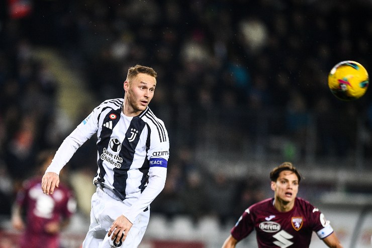 Koopmeiners nel derby Torino-Juventus