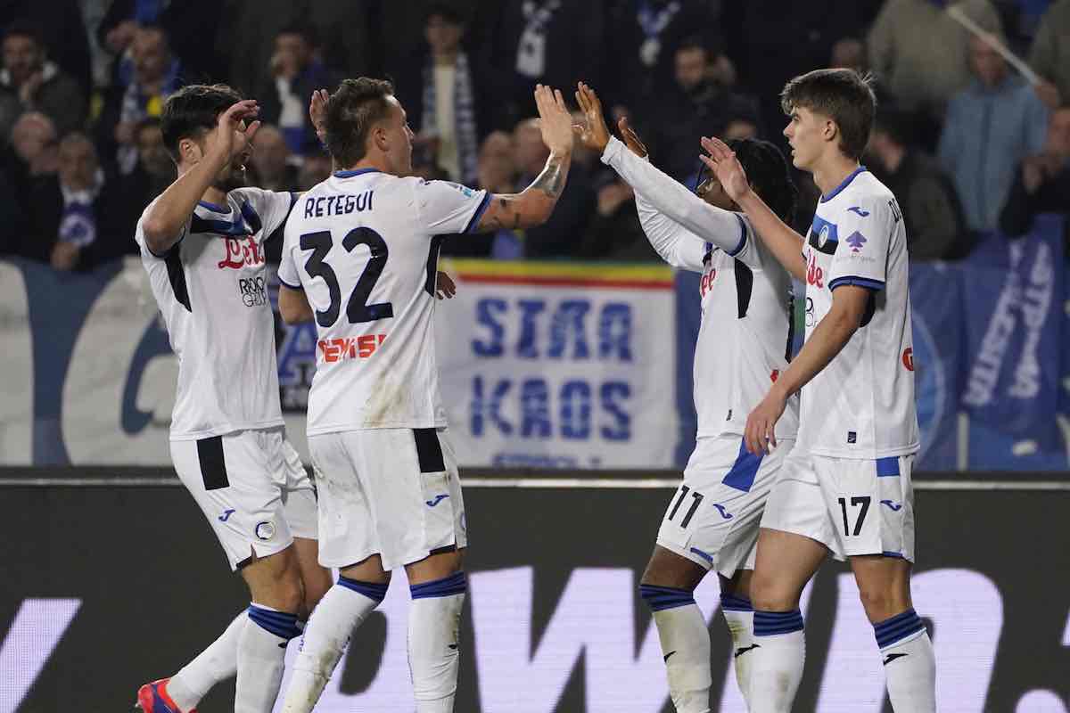 L’Atalanta strapazza l’Empoli: Gasperini avvisa Inter e Napoli