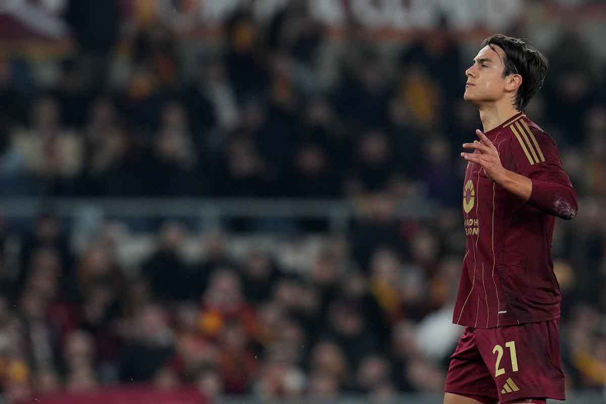 Infortunio per Dybala, la Roma perde il suo campione