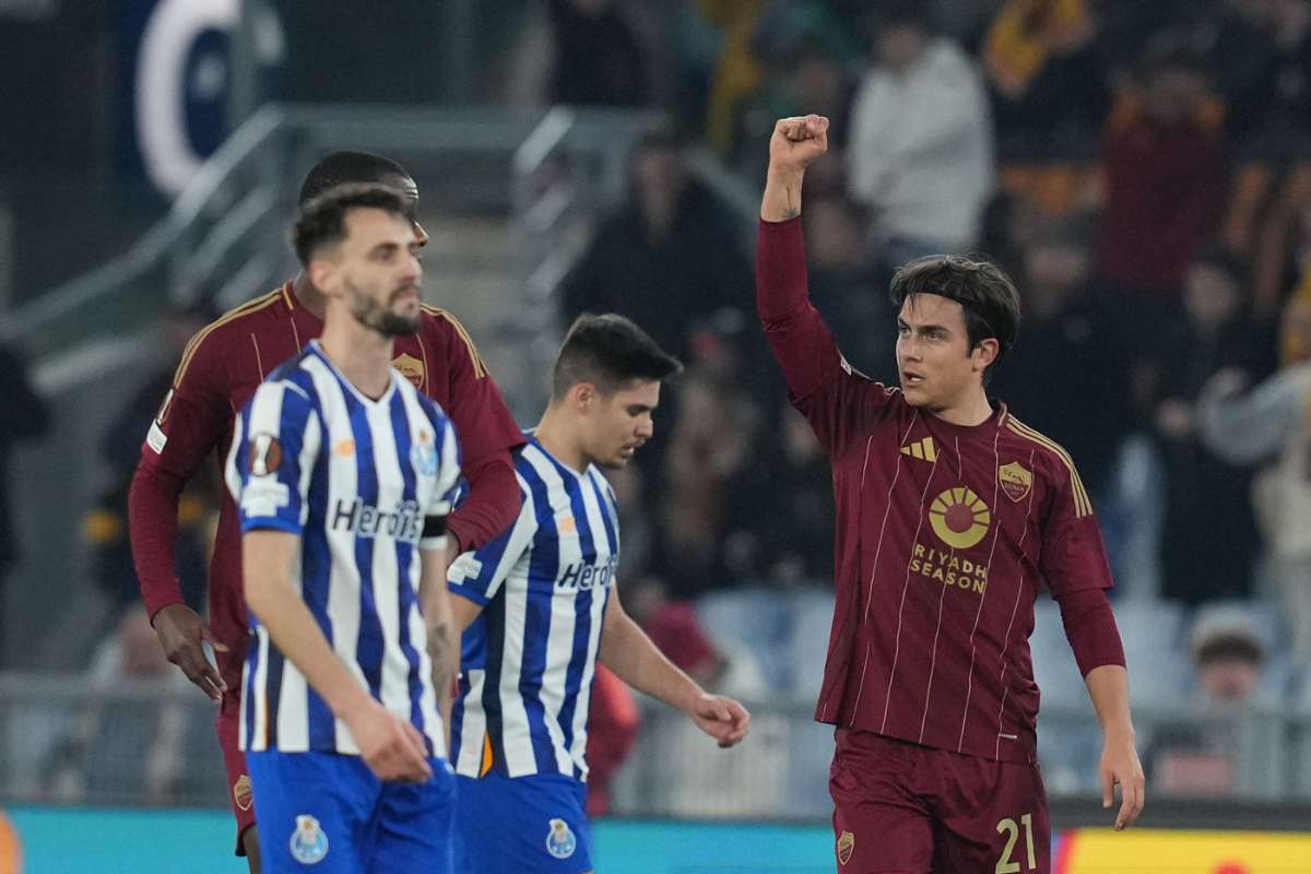 PAGELLE E TABELLINO ROMA PORTO 3 2: Dybala ‘maggico’, anche Svilar è umano