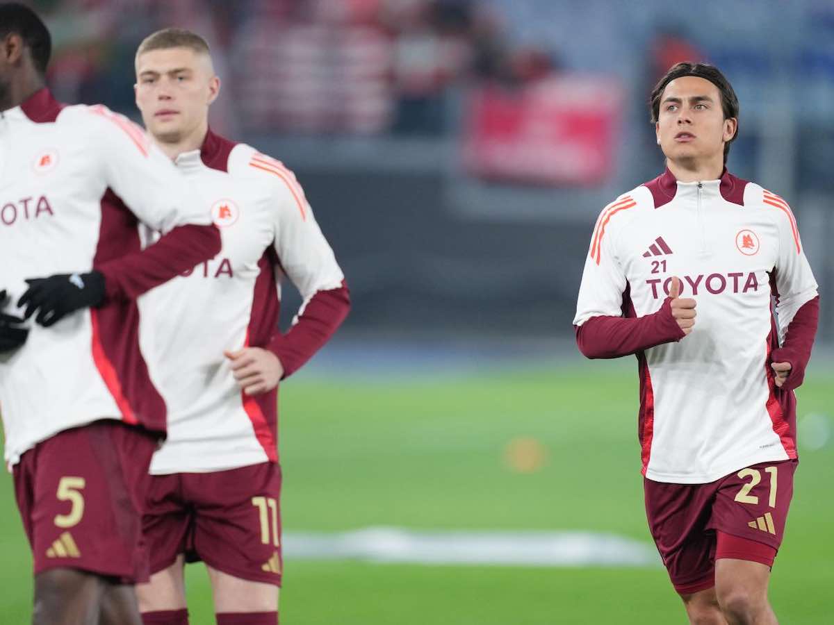 Roma, conferme su Dybala e Celik verso l’Athletic. E sale Cristante