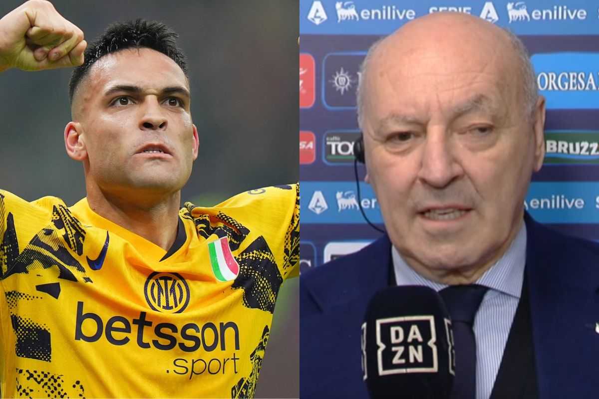 Napoli Inter e il ‘caso’ Lautaro, Marotta attacca: “Come se abbia commesso un crimine”